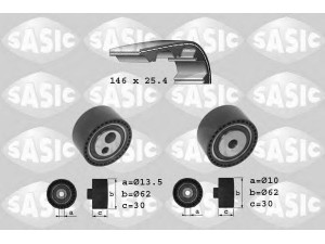 SASIC 1750015 paskirstymo diržo komplektas 
 Techninės priežiūros dalys -> Papildomas remontas
0831K7, 0831S3, 9467544580, 9467544580