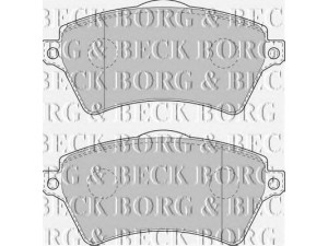 BORG & BECK BBP1711 stabdžių trinkelių rinkinys, diskinis stabdys 
 Techninės priežiūros dalys -> Papildomas remontas
LR021899, SFP000010, SFP000020