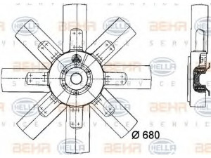 HELLA 8MV 376 728-221 ventiliatorius, radiatoriaus
8 357 053 000 C, 8 357 053 000 C