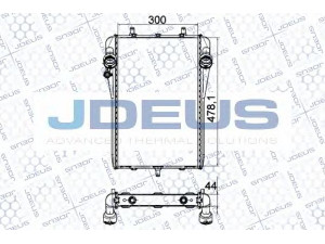 JDEUS 043M13 radiatorius, variklio aušinimas 
 Aušinimo sistema -> Radiatorius/alyvos aušintuvas -> Radiatorius/dalys
99610613270, 99610613272