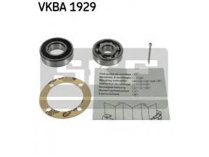 SKF VKBA 1929 rato guolio komplektas 
 Ašies montavimas/vairavimo mechanizmas/ratai -> Rato stebulė/montavimas -> Rato guolis
90043-63013, 90043-63079, 08123-62057