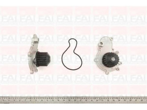 FAI AutoParts WP6162 vandens siurblys 
 Aušinimo sistema -> Vandens siurblys/tarpiklis -> Vandens siurblys
44667660, 4667660