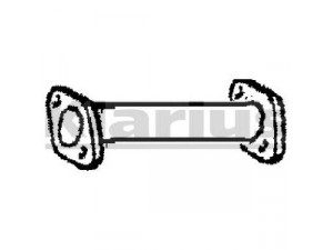 KLARIUS 301603 išleidimo kolektorius 
 Išmetimo sistema -> Išmetimo vamzdžiai
200307C100, 200307C100