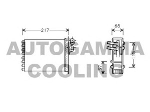 AUTOGAMMA 105360 šilumokaitis, salono šildymas
4798717