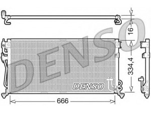 DENSO DCN45002 kondensatorius, oro kondicionierius 
 Oro kondicionavimas -> Kondensatorius
MR500441