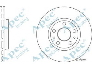 APEC braking DSK2677 stabdžių diskas 
 Dviratė transporto priemonės -> Stabdžių sistema -> Stabdžių diskai / priedai
402060002R