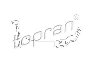 TOPRAN 401 497 rėmas, stabilizatoriaus tvirtinimas 
 Ašies montavimas/vairavimo mechanizmas/ratai -> Stabilizatorius/fiksatoriai -> Sklendės
202 323 09 40, 208 323 02 40