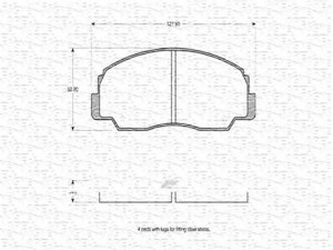 MAGNETI MARELLI 363702160575 stabdžių trinkelių rinkinys, diskinis stabdys 
 Techninės priežiūros dalys -> Papildomas remontas
04491-60060, 04491-60060-000, 04491-87606