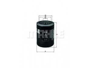 KNECHT OC 585 alyvos filtras 
 Filtrai -> Alyvos filtras
J908616, 3890709, 3890712, 3903224