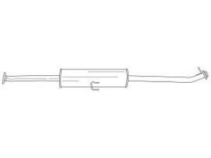 AKS DASIS SG23438 vidurinis duslintuvas