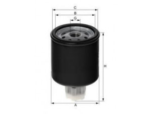 UNIFLUX FILTERS XN428 kuro filtras
86504140, 87036044, 87039679