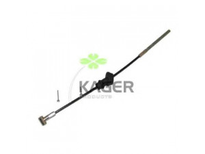 KAGER 19-1709 trosas, stovėjimo stabdys 
 Stabdžių sistema -> Valdymo svirtys/trosai
522409, 90495463