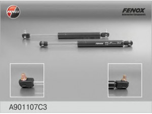 FENOX A901107C3 dujinė spyruoklė, bagažinė 
 Priedai -> Bagažinė/pakrovimo skyrius
1118-0823101-000, 1118-8231015