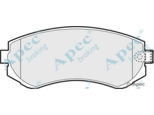 APEC braking PAD1147 stabdžių trinkelių rinkinys, diskinis stabdys 
 Techninės priežiūros dalys -> Papildomas remontas
410602N290, 410602N390, 410602N392