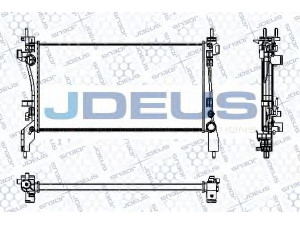 JDEUS RA0111280 radiatorius, variklio aušinimas 
 Aušinimo sistema -> Radiatorius/alyvos aušintuvas -> Radiatorius/dalys
51780659