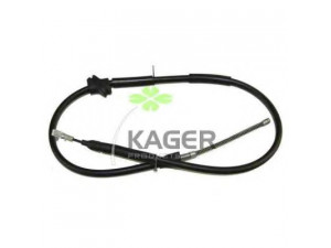 KAGER 19-0368 trosas, stovėjimo stabdys 
 Stabdžių sistema -> Valdymo svirtys/trosai
893609722