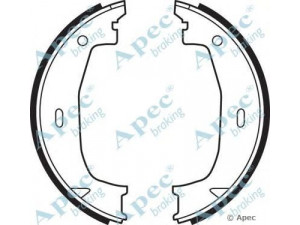 APEC braking SHU622 stabdžių trinkelė 
 Stabdžių sistema -> Būgninis stabdys -> Stabdžių įdėklas/ trinkelė
34116761291, 34411165968, 34416761290