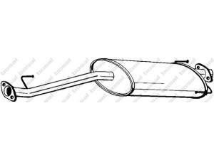 BOSAL 279-343 priekinis duslintuvas 
 Išmetimo sistema -> Duslintuvas
17420-54100, 17420-54101