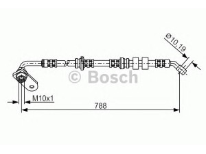 BOSCH 1 987 476 935 stabdžių žarnelė 
 Stabdžių sistema -> Stabdžių žarnelės
51540 65D00 000, 51540-65D00