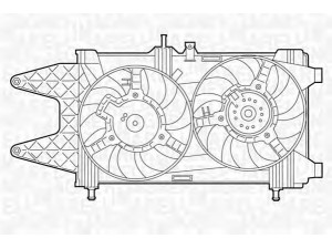MAGNETI MARELLI 069422013010 ventiliatorius, radiatoriaus 
 Aušinimo sistema -> Oro aušinimas
46742536, 46813651, 46849149