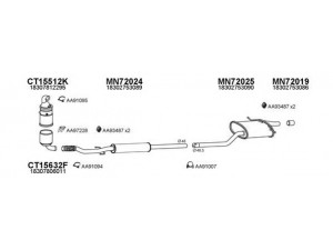 VENEPORTE 720010 išmetimo sistema 
 Išmetimo sistema -> Išmetimo sistema, visa