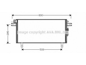 AVA QUALITY COOLING DN5268 kondensatorius, oro kondicionierius 
 Oro kondicionavimas -> Kondensatorius
921100W002, 921100W712, 921102W100