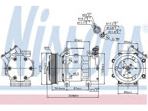 NISSENS 89128 kompresorius, oro kondicionierius 
 Oro kondicionavimas -> Kompresorius/dalys
7700100417, 7701499850