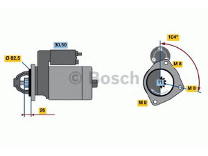 BOSCH 0 986 011 910 starteris 
 Elektros įranga -> Starterio sistema -> Starteris
4474746, 4474747, 4474750, 77218430