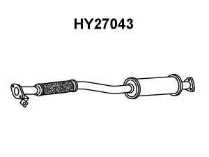 VENEPORTE HY27043 priekinis duslintuvas
2861022730, 2861022731