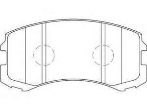 WAGNER WBP24291A stabdžių trinkelių rinkinys, diskinis stabdys 
 Techninės priežiūros dalys -> Papildomas remontas
MN116604, MR569225