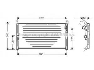 AVA QUALITY COOLING TO5130 kondensatorius, oro kondicionierius 
 Oro kondicionavimas -> Kondensatorius
8846042011, 8846042020, 8846042021