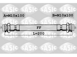 SASIC 6600034 stabdžių žarnelė 
 Stabdžių sistema -> Stabdžių žarnelės
4806A2