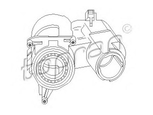 TOPRAN 103 559 vairo užraktas 
 Užrakinimo sistema -> Užraktai, vidiniai
357 905 851, 357 905 851D, 357 905 851
