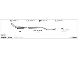 IMASAF 514000191 išmetimo sistema 
 Išmetimo sistema -> Išmetimo sistema, visa