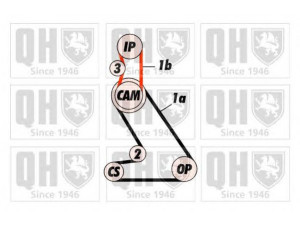 QUINTON HAZELL QTB224 paskirstymo diržas 
 Techninės priežiūros dalys -> Papildomas remontas
0816.33, 81633, 95 600 330, 95496878