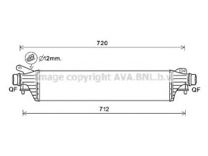 AVA QUALITY COOLING OL4663 tarpinis suslėgto oro aušintuvas, kompresorius 
 Variklis -> Oro tiekimas -> Įkrovos agregatas (turbo/superįkrova) -> Tarpinis suslėgto oro aušintuvas
1302294, 13440207