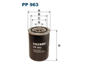 FILTRON PP963 kuro filtras
1341638, 1372444, 1373082