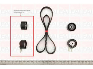FAI AutoParts TBK192 paskirstymo diržo komplektas 
 Techninės priežiūros dalys -> Papildomas remontas
0831-81, 083181, 0831T3, 1211185