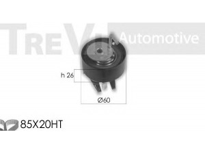 TREVI AUTOMOTIVE KD1328 paskirstymo diržo komplektas 
 Techninės priežiūros dalys -> Papildomas remontas
C2C24601, 007091