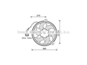 AVA QUALITY COOLING CN7536 ventiliatorius, radiatoriaus 
 Aušinimo sistema -> Oro aušinimas
1250G6, 1250G7, 1253P7, 1253Q7