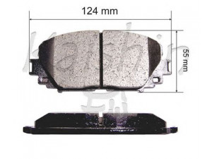 KAISHIN FK2253 stabdžių trinkelių rinkinys, diskinis stabdys 
 Techninės priežiūros dalys -> Papildomas remontas
044650D130, 0446552270, 446552270