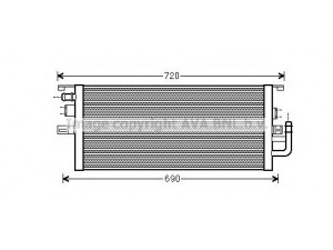 AVA QUALITY COOLING MS2487 radiatorius, variklio aušinimas 
 Aušinimo sistema -> Radiatorius/alyvos aušintuvas -> Radiatorius/dalys
2205002503