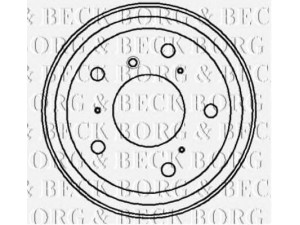 BORG & BECK BBR7049 stabdžių būgnas
281609617