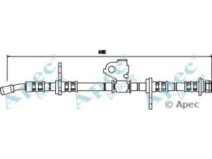 APEC braking HOS3627 stabdžių žarnelė
46410SH0A01, 46410SR3003, 46410SR3N01