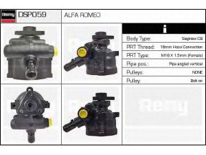DELCO REMY DSP059 hidraulinis siurblys, vairo sistema 
 Vairavimas -> Vairo pavara/siurblys
46413329