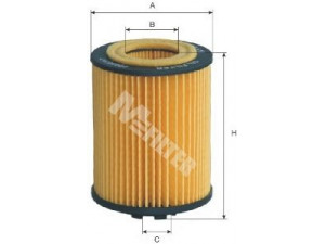 MFILTER TE 616 alyvos filtras 
 Techninės priežiūros dalys -> Techninės priežiūros intervalai
650 307, 650 311, 9 192 425, 9192425