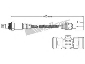 WALKER PRODUCTS 800-94005 lambda jutiklis 
 Variklis -> Variklio elektra
89467 12020, 89467 20070
