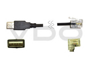 VDO A2C59512089 USB kabelis, savidiagnostikos blokas