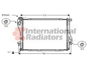VAN WEZEL 06002235 radiatorius, variklio aušinimas 
 Aušinimo sistema -> Radiatorius/alyvos aušintuvas -> Radiatorius/dalys
1436062, 1436063, 17111436062, 17111436063