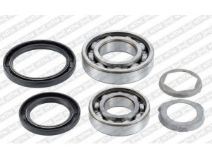 SNR R150.07 rato guolio komplektas 
 Ašies montavimas/vairavimo mechanizmas/ratai -> Rato stebulė/montavimas -> Rato guolis
33 41 1 107 512, 33 41 1 122 130